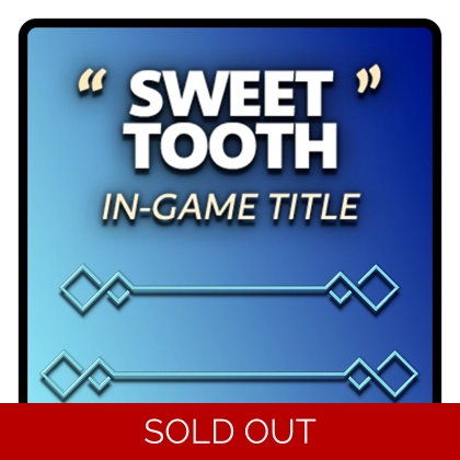 Sweet Tooth Title Sweet Tooth Title